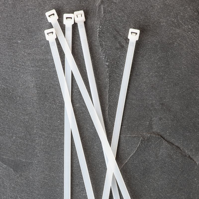 Bridas De Nylon 3x150mm 1000 Unidades Amarras Blancas Blanco