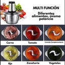 Tasbel Cortador De Alimentos - Picadora 3l Plateado