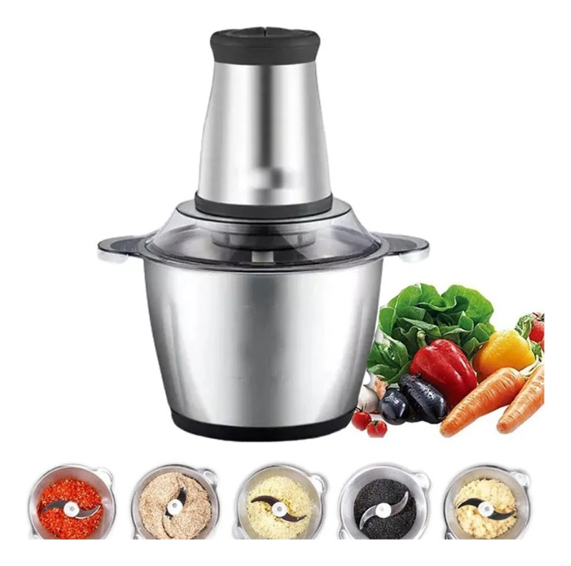 Tasbel Cortador De Alimentos - Picadora 3l Plateado