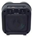 Mini Parlante Bluetooth Con Luces Led Flame Negro