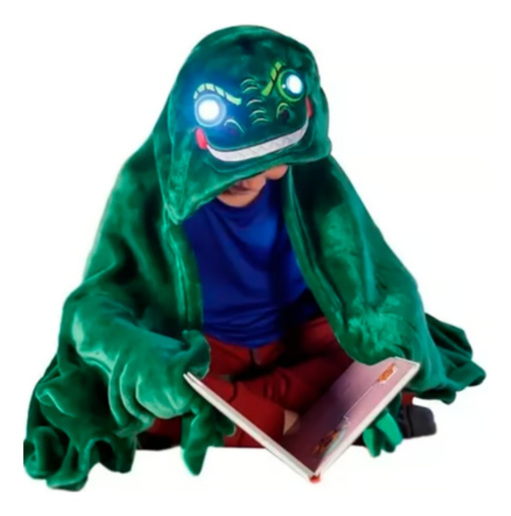 Manta Con Ojos Luminosos Infantil
