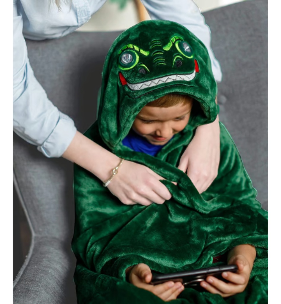 Manta Con Ojos Luminosos Infantil