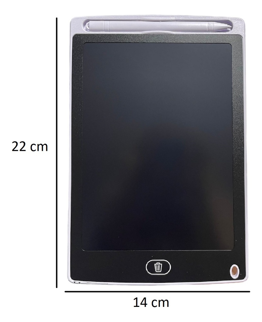 Pizarra Mágica Infantil Qatar Shop Lcd 8.5 Pulgadas Con Lápiz Azul