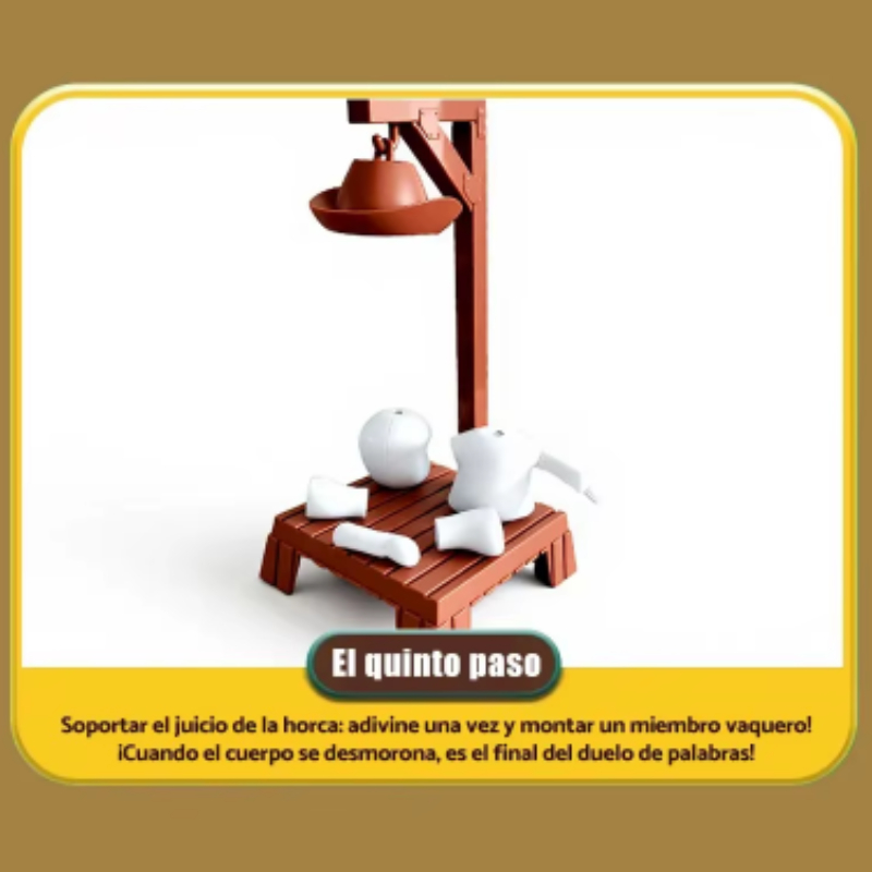 Ahorcado Clásico Físico Juego De Mesa En Español