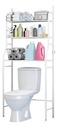Mueble Organizador De Baño 3 Niveles Repisa Blanco
