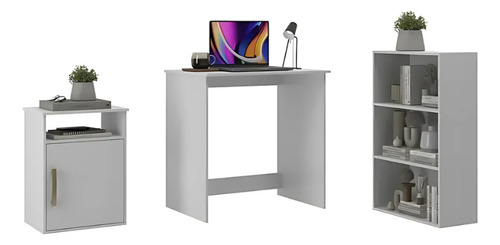 Escritorio + Estante + Librero